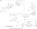 Blower Housing Assembly Diagram and Parts List for 260000001-260999999 - 2006 Toro Lawn Tractor