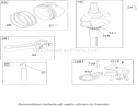 Crankshaft Assembly Diagram and Parts List for 260000001-260999999 - 2006 Toro Lawn Tractor