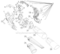 Page B Diagram and Parts List for 41AS320G966 Troy-Bilt Leaf Blower / Vacuum