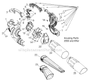 Page C Diagram and Parts List for 41CS320G966 Troy-Bilt Leaf Blower / Vacuum