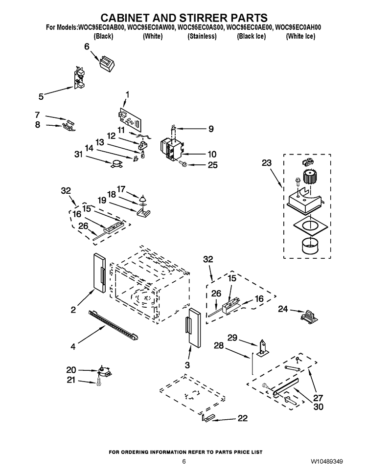 Part Location Diagram of W10475855 Whirlpool SPRING