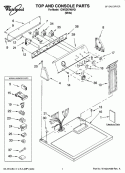 Part Location Diagram of WPW10185981 Whirlpool Dryer Timer Control