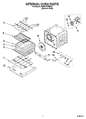 Part Location Diagram of WP9760774 Whirlpool Element, Broil