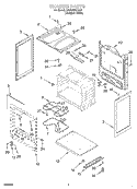 Part Location Diagram of WP3195546 Whirlpool Front Drawer Glide