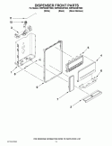 Part Location Diagram of WPW10356019 Whirlpool Drip Tray - Gray