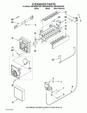Part Location Diagram of WPW10238100 Whirlpool Single Primary Water Inlet Valve