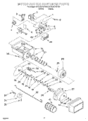 Part Location Diagram of W10749708 Whirlpool COUPLING