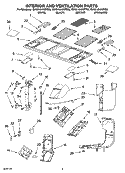 Part Location Diagram of W10112514A Whirlpool Filter - Single