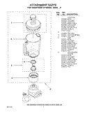 Part Location Diagram of WP9704291 Whirlpool Dome and Blade Assembly
