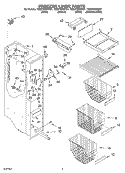 Part Location Diagram of W10757851 Whirlpool Emitter and Receiver  Boards