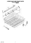 Part Location Diagram of W10727426 Whirlpool Tine Row - Kit of 2