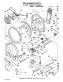 Part Location Diagram of W10435653 Whirlpool TUBE