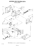 Part Location Diagram of 950521 Whirlpool Selector Switch