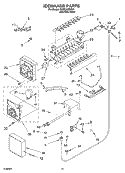 Part Location Diagram of WP2188786 Whirlpool Water Inlet Valve