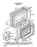 SECTION Diagram and Parts List for  Roper Microwave