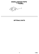 MISCELLANEOUS  PARTS, OPTIONAL PARTS Diagram and Parts List for  Inglis Dishwasher