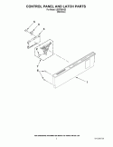 Part Location Diagram of WPW10285180 Whirlpool Electronic Control Board