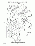 Part Location Diagram of WPW10231402 Whirlpool Water Level Switch