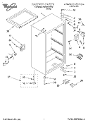 Part Location Diagram of W10080120 Whirlpool Power Cord