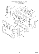 Part Location Diagram of WP3149404 Whirlpool Infinite Control Switch, 6