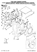 Part Location Diagram of WPW10415587 Whirlpool Water Level Pressure Switch