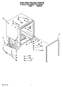 Part Location Diagram of WPW10337934 Whirlpool Spring