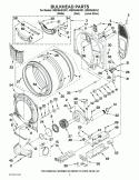 Part Location Diagram of WPW10298258 Whirlpool Wiring Harness