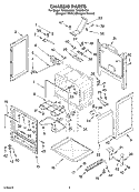 CHASSIS Diagram and Parts List for  Estate Range