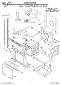 Part Location Diagram of WP9759242 Whirlpool Range High-Limit Thermostat