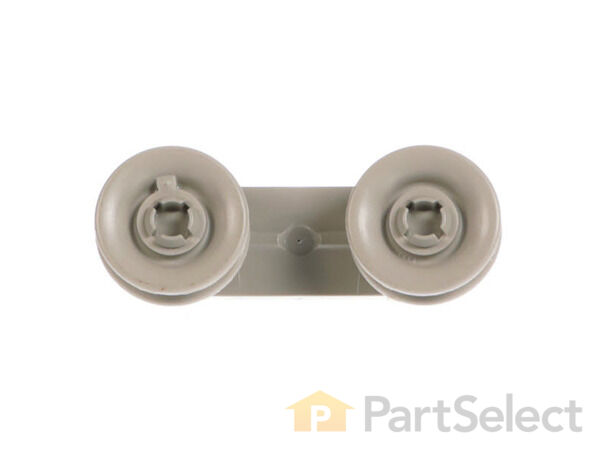11745525-1-S-Whirlpool-WP8270019-Upper Rack Wheel and Mount Assembly 360 view