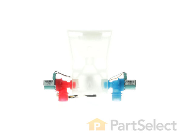 11749042-1-S-Whirlpool-WPW10144820-Washer Water Inlet Valve with Thermistor 360 view