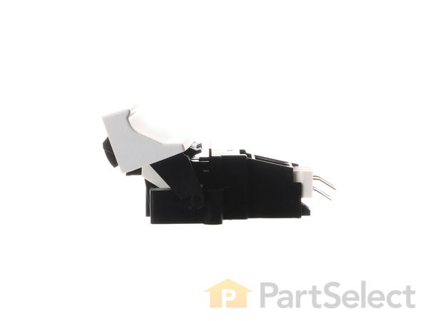 6448152-1-S-Frigidaire-A00099901-Door Latch and Handle Assembly - White 360 view