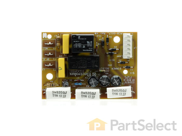 978254-1-S-Frigidaire-316429301         -Simmer Relay Board 360 view