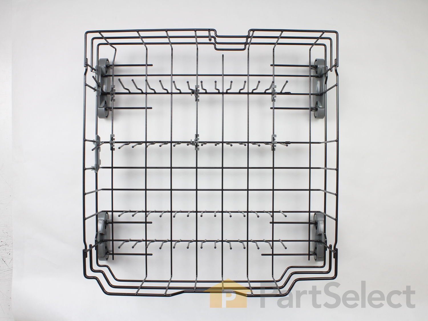Official GE WD28X25960 COMPLETE LOWER SERVICE RACK ASM 