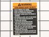 Decal, Warning – Part Number: 532404764